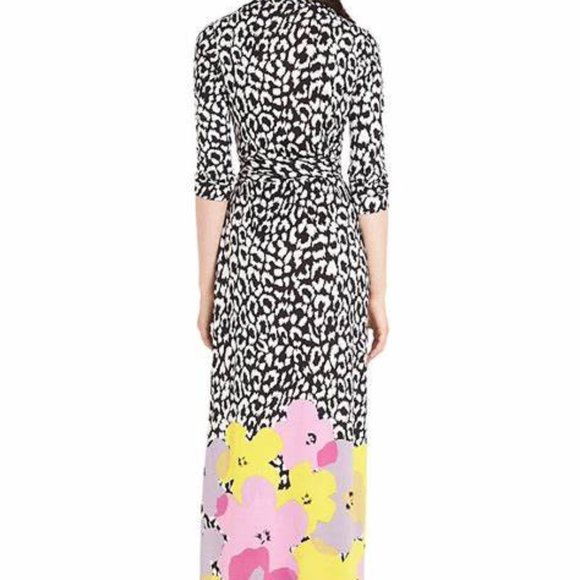 DIANE VON FURSTENBERG  Abigail silk-jersey maxi wrap dress - Picture 5 of 10